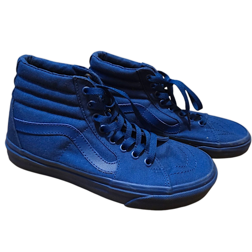 Vans Men's Mono Blue High-Top Sneakers